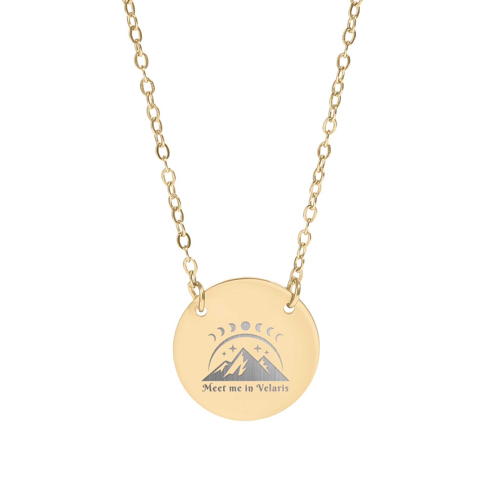 Meet Me in Velaris Circle Necklace - MagicMerchEmporium
