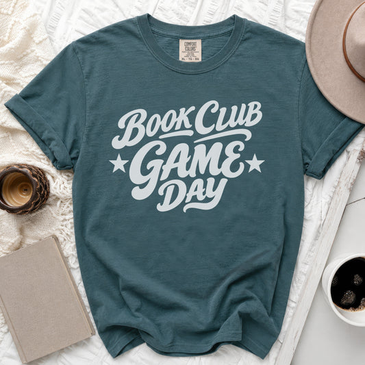 Book Club Game Day Tee