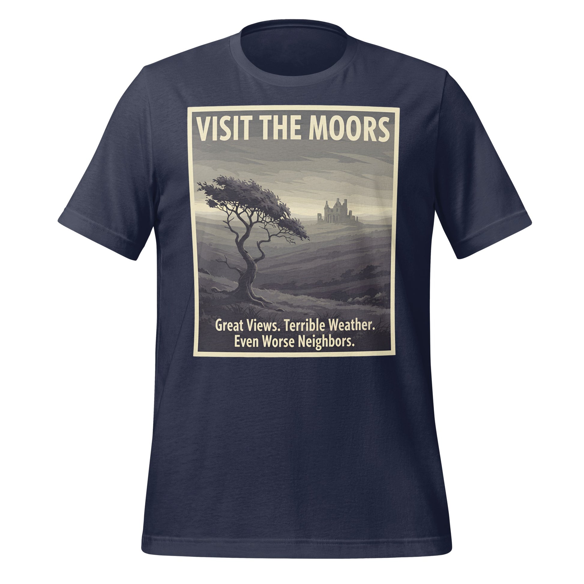 Visit The Moors Graphic Tee Weather and Neighbors