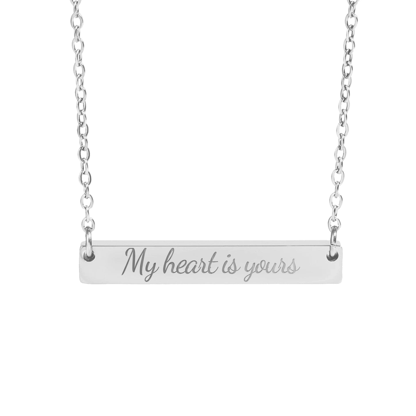 My Heart Is Yours Necklace - MagicMerchEmporium