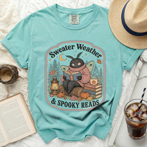 Cozy Reads Tee in Island Reef