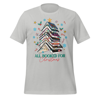 All Booked for Christmas Festive T-shirt