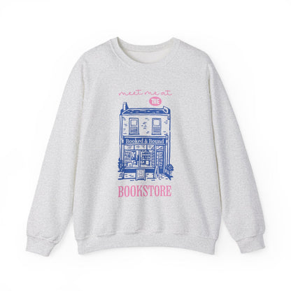 Meet Me at the Bookstore Graphic Sweatshirt