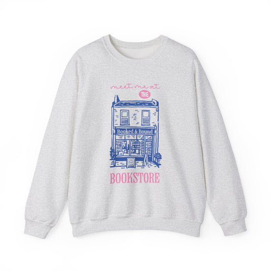 Meet Me at the Bookstore Graphic Sweatshirt