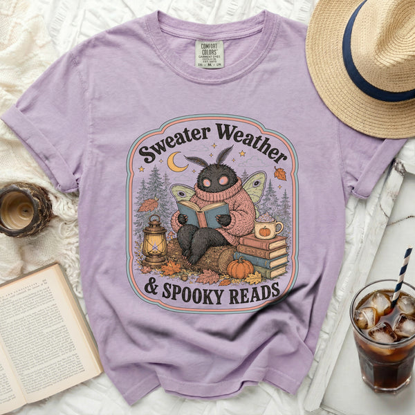 Cozy Reads Tee in Orchid