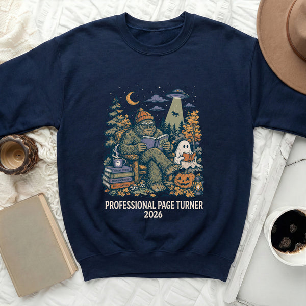 Cozy Cryptid Sweatshirt in Navy