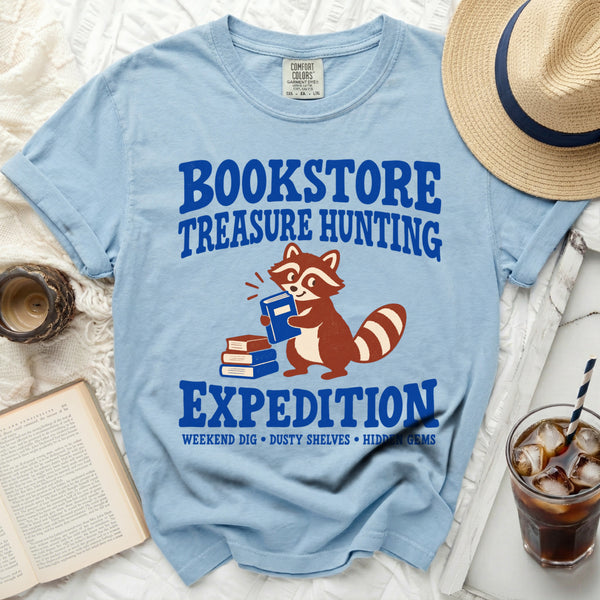 Bookstore Expedition Tee in Chambray