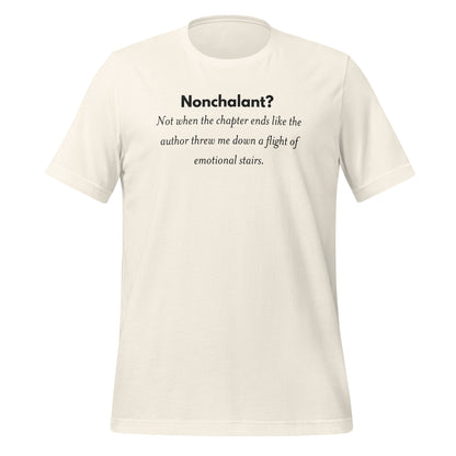 Nonchalant Chapter Ends Emotional Stairs T-shirt
