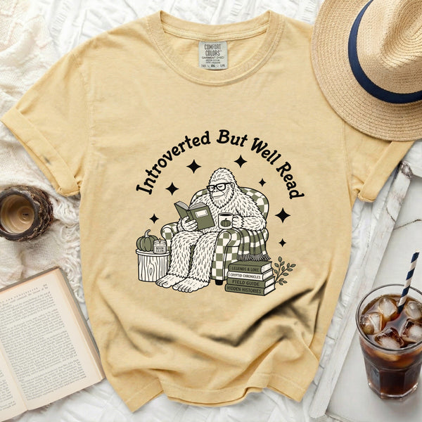 Cozy Cryptid Tee in Butter