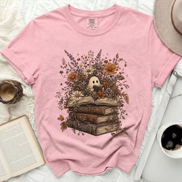 Reading Ghost Tee in Blossom