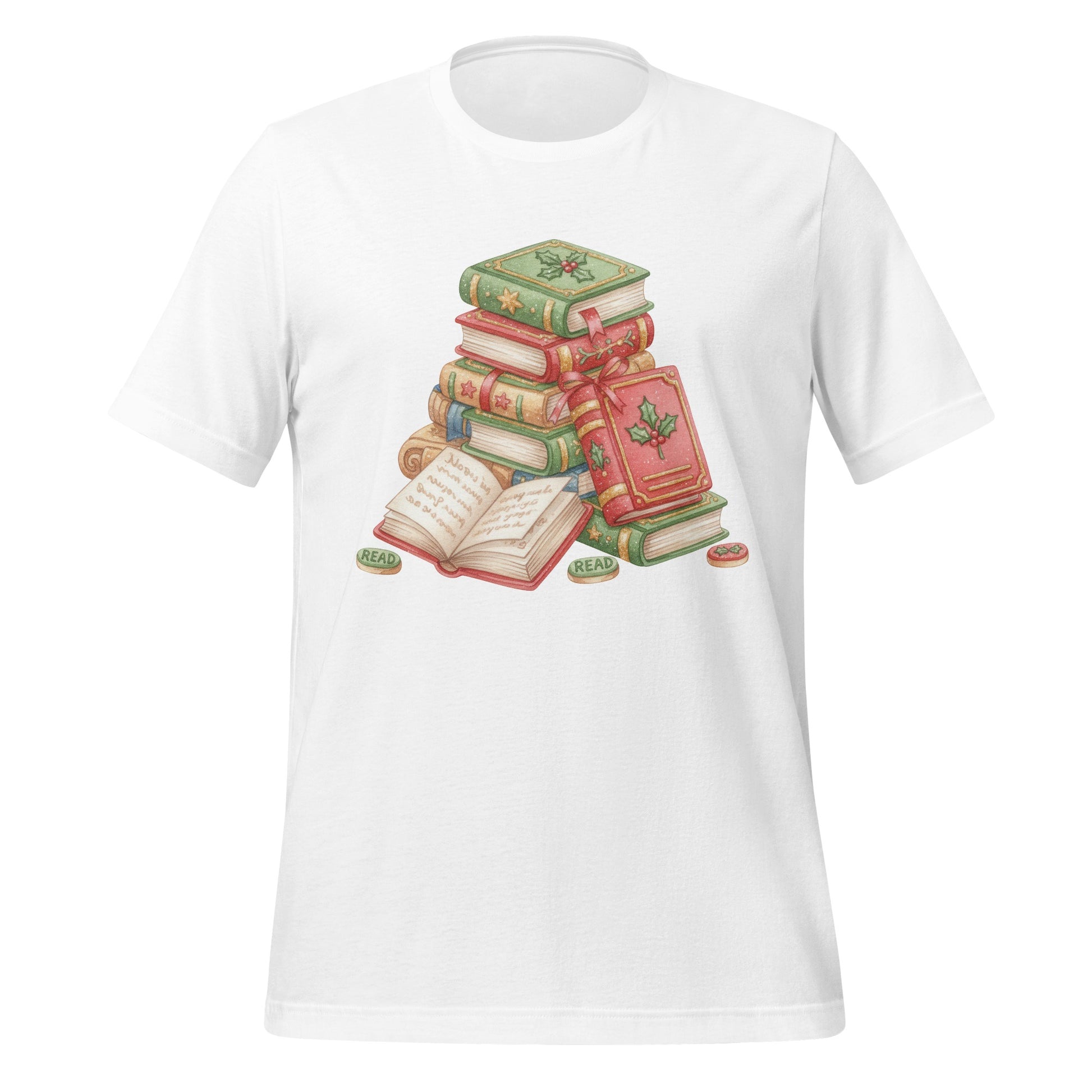 Vintage Books and Open Pages Design T-shirt