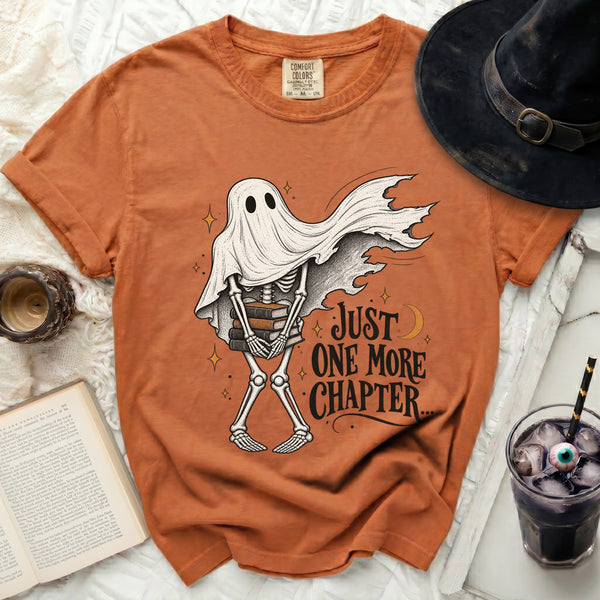 One More Chapter Skeleton Tee in Yam