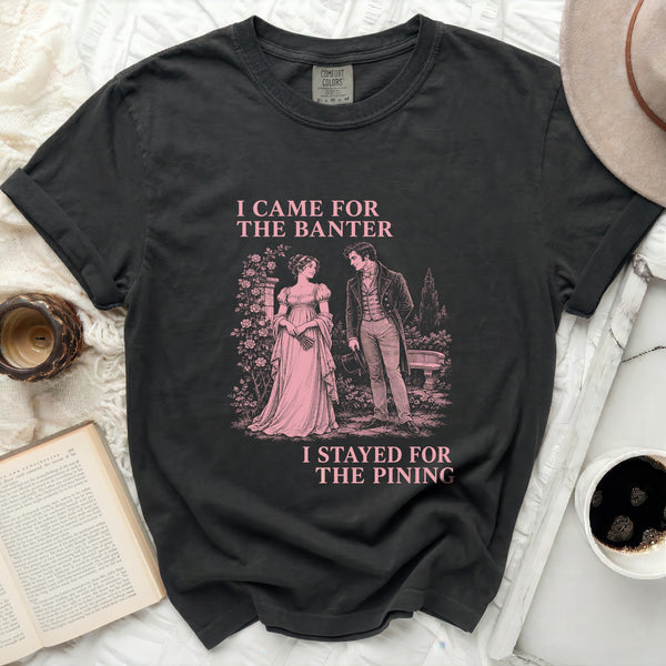 Banter and Pining Tee in Black