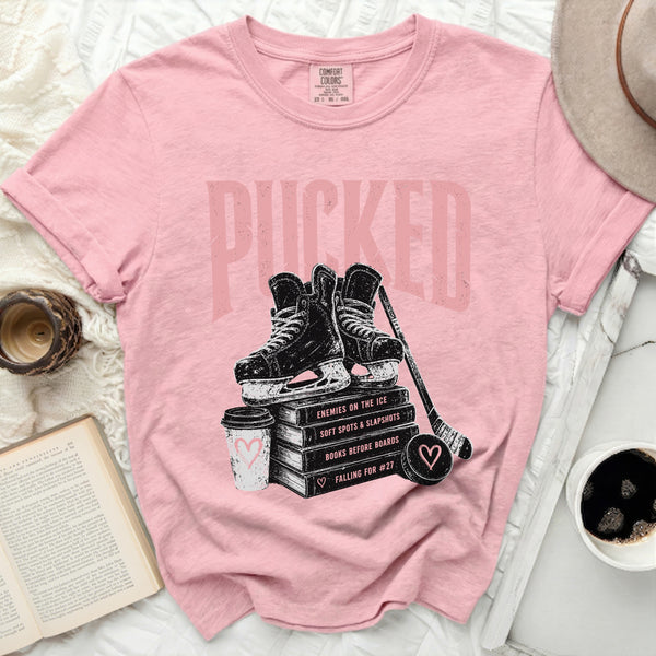 The Pucked Romance Story Tee in Blossom