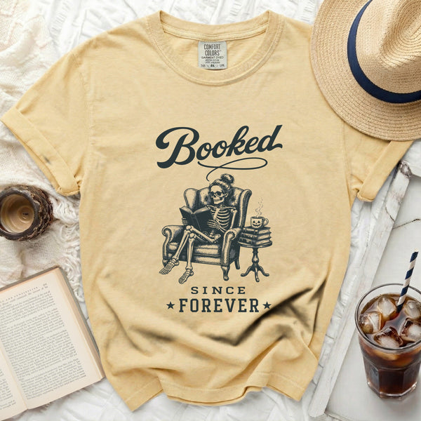 Booked Since Forever Tee in Butter