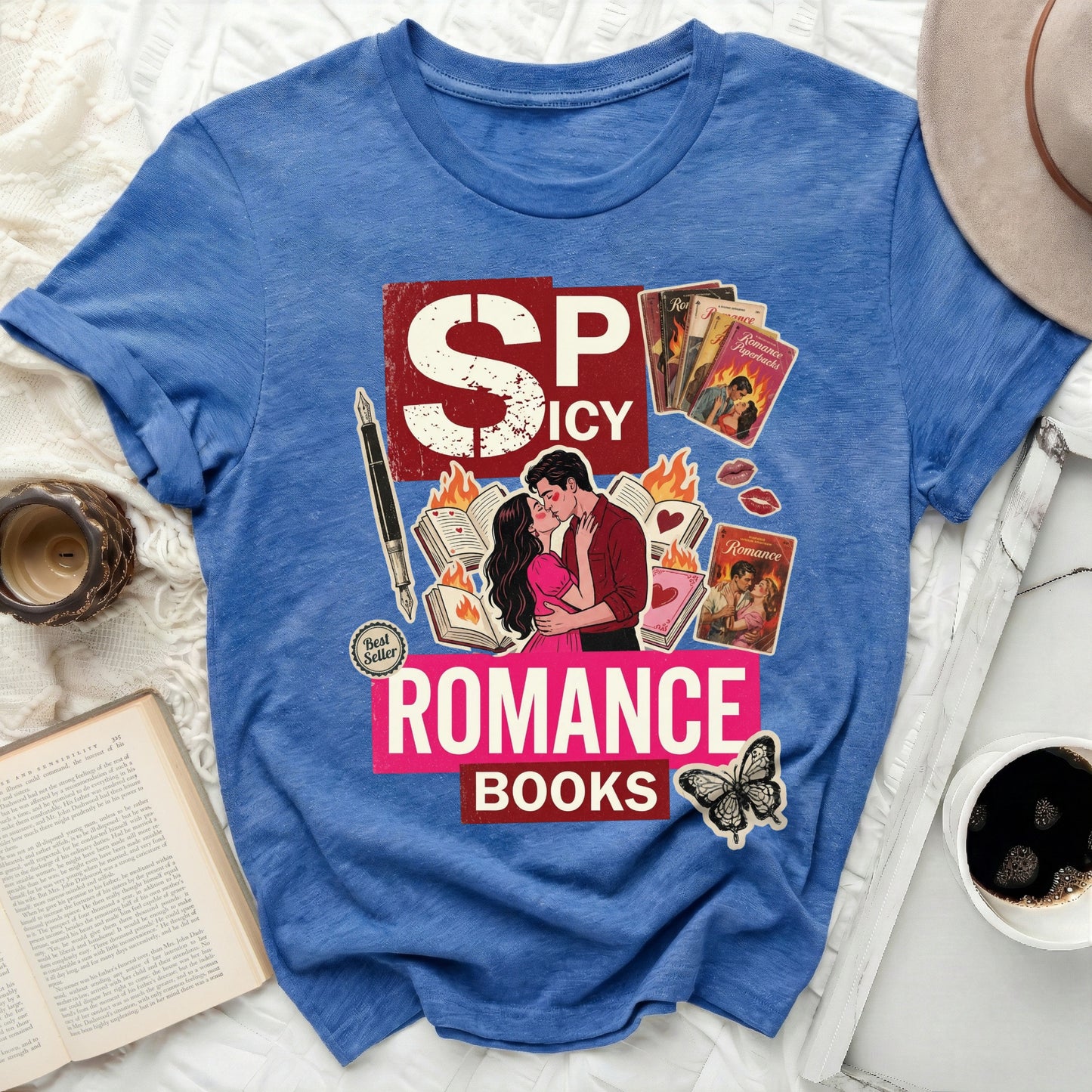 Spicy Romance Books Best Seller Books Lover product type