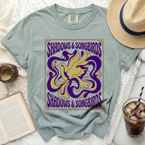 Songbird Shadows Tee in Bay