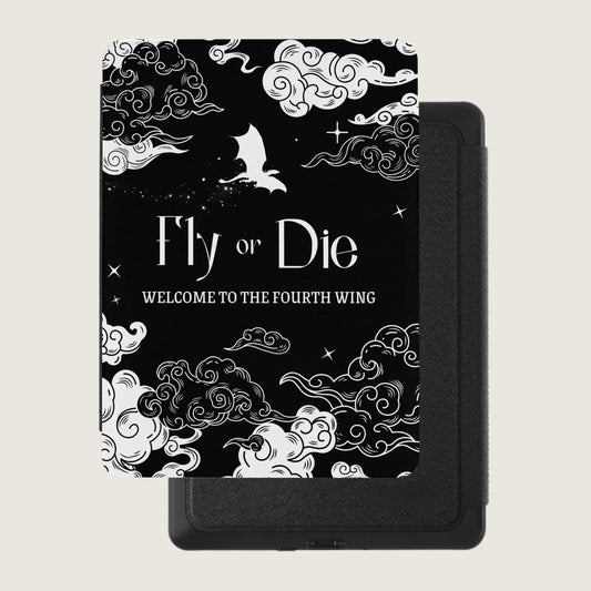 Fly or Die Welcome to the Fourth Wing Dragon Clouds Stars product type