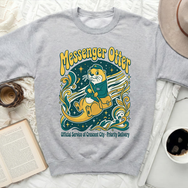 CC Messenger Otter Sweatshirt in Sport Grey