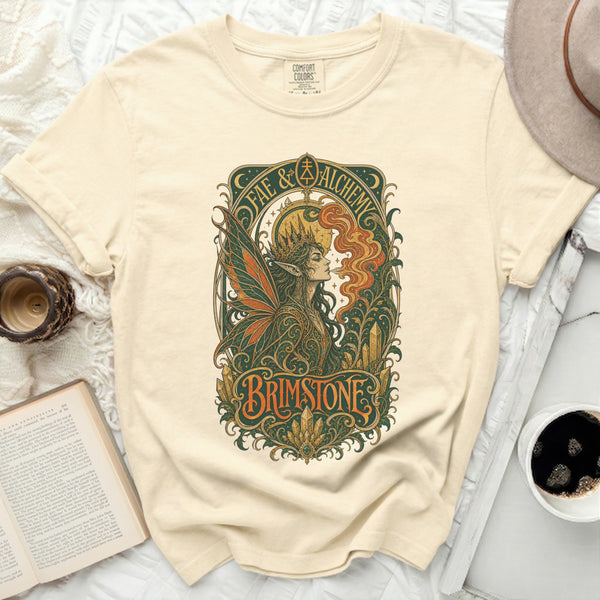 Fae Alchemy Brimstone Tee in Ivory