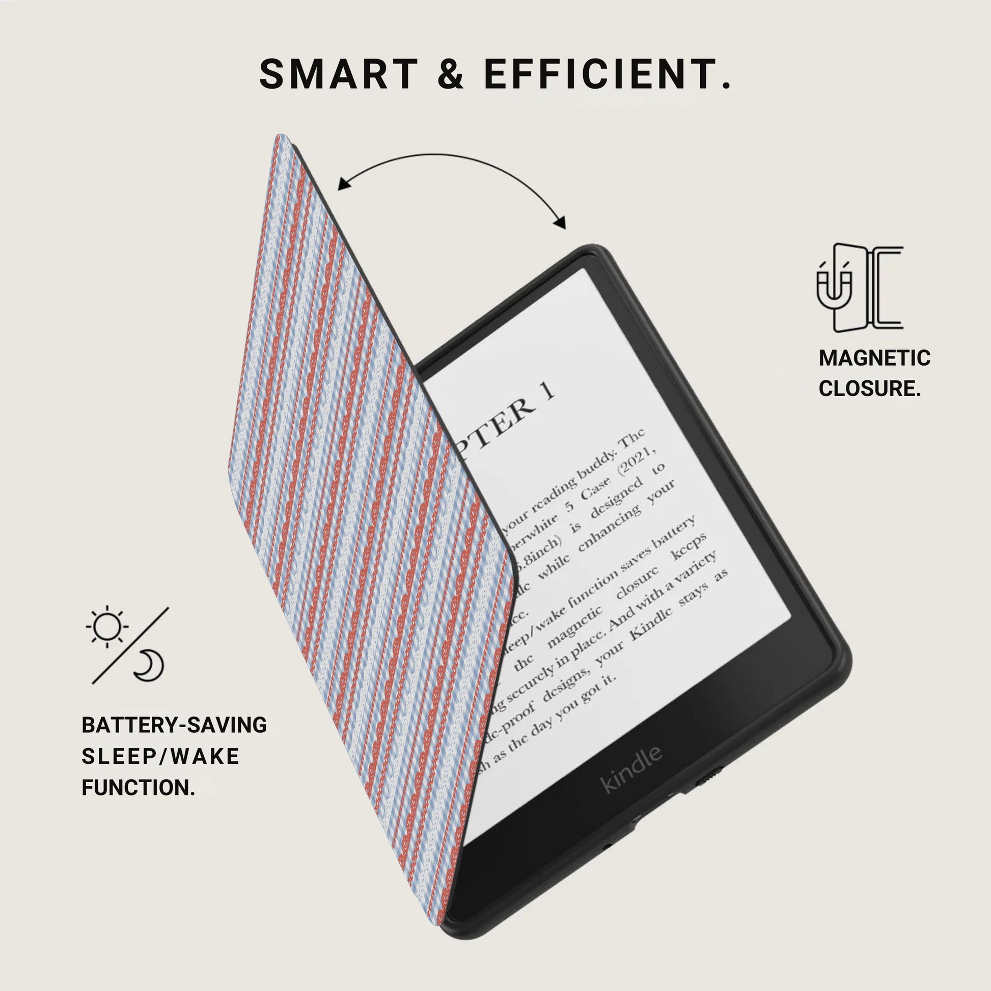 Smart and Efficient Battery Saving Kindle Cover