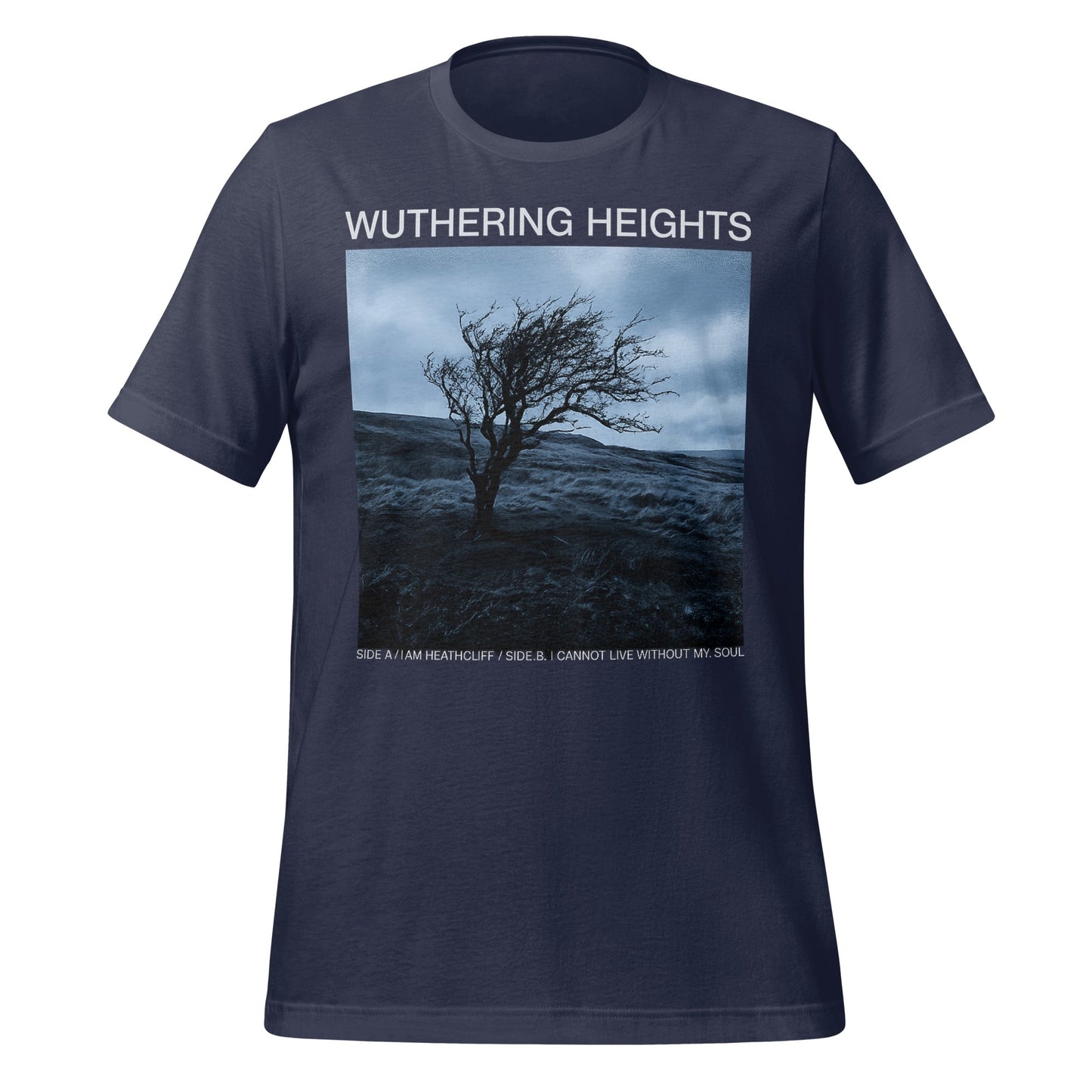 Wuthering Heights Tree Graphic Design on T-shirt