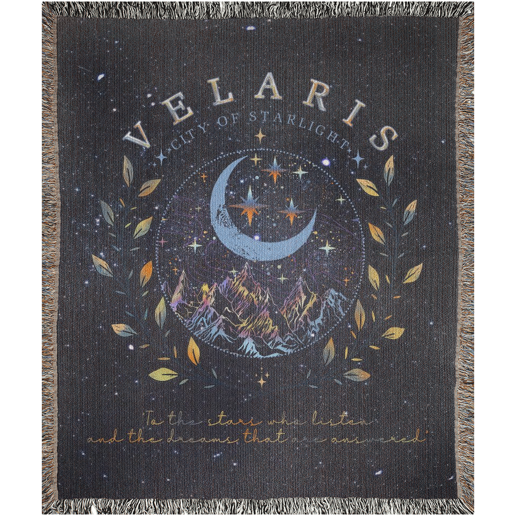 🌙 Velaris - City of Starlight Tapestry Blanket 🌙