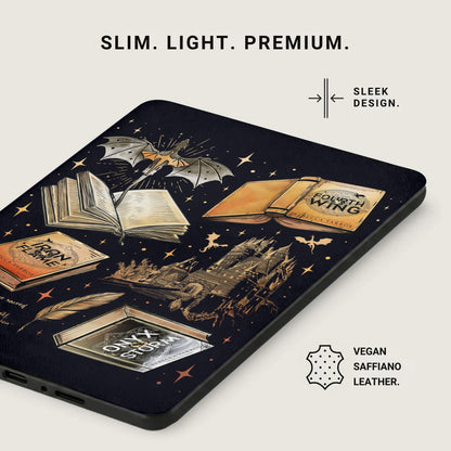 Fourth Wing Iron Flame Onyx Storm Slim Light Premium Sleek Design product type