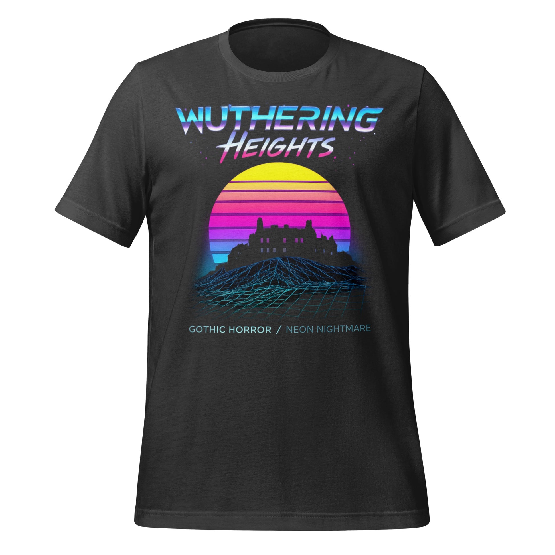 Wuthering Heights Gothic Horror Neon Nightmare T-shirt