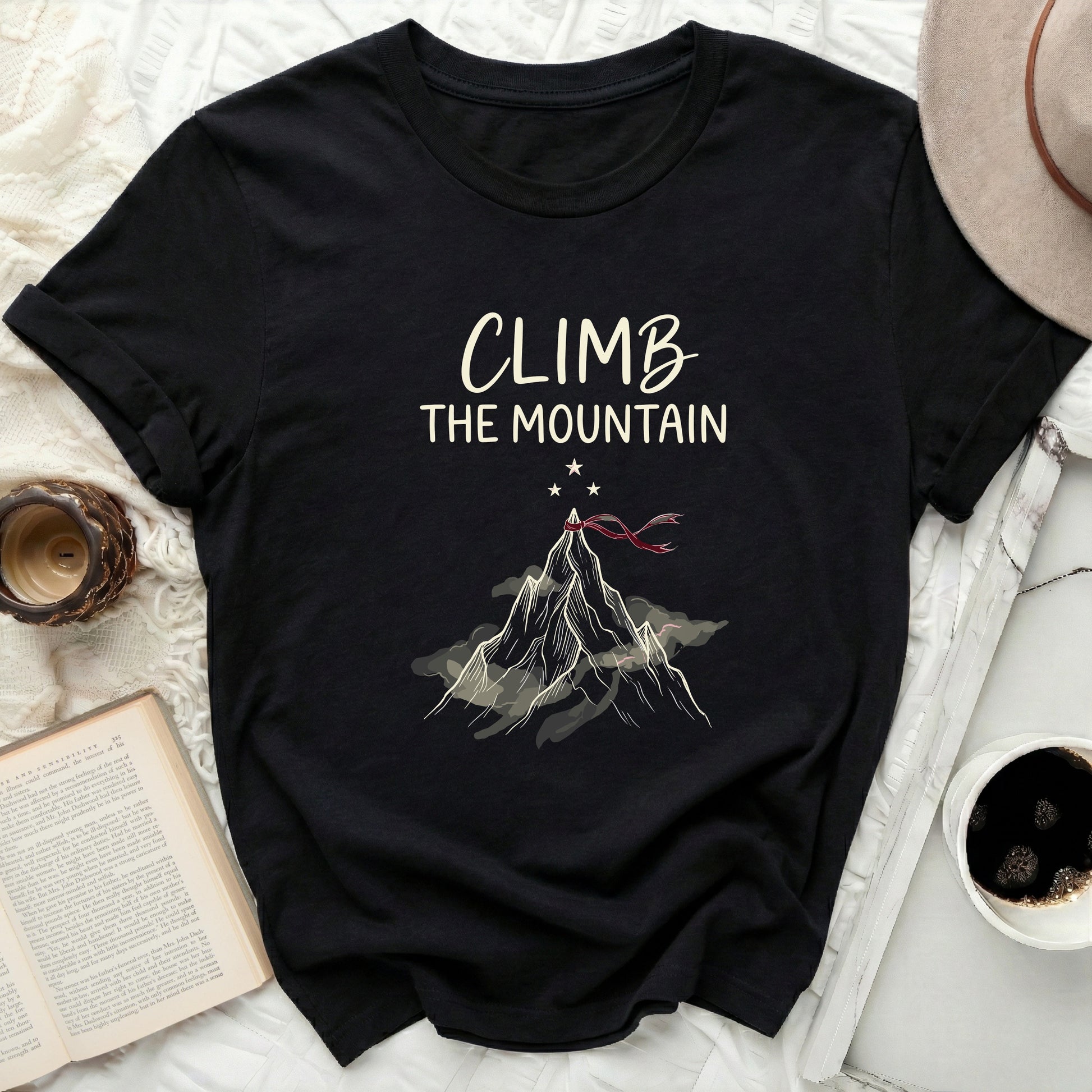 Climb The Mountain Adventure Graphic product type
Climb Mountain, Adventure Tee, Outdoor Shirt, Nature Lover, Mountain Graphic, Hiking Gear, Explorer Spirit, Graphic T-Shirt, Travel Enthusiast, Summit Quest, Wilderness Apparel, Black Clothing, Inspirational Quote, Unique Design, Gift For Climber, Mountain Art Print, Outdoor Lifestyle, Wanderlust Apparel, Peak Motivation, Black Crewneck