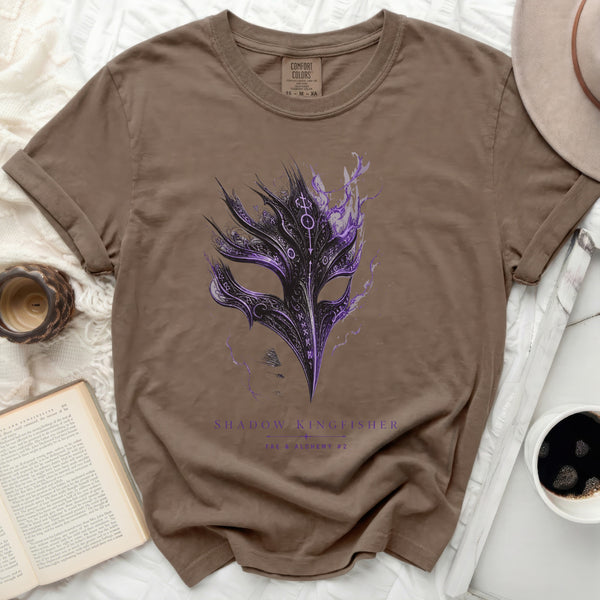 Shadow Kingfisher Alchemist Tee in Espresso