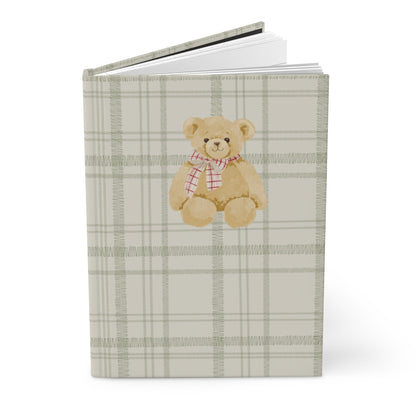 Cute Teddy Bear Patterned Hardcover Journal Product
