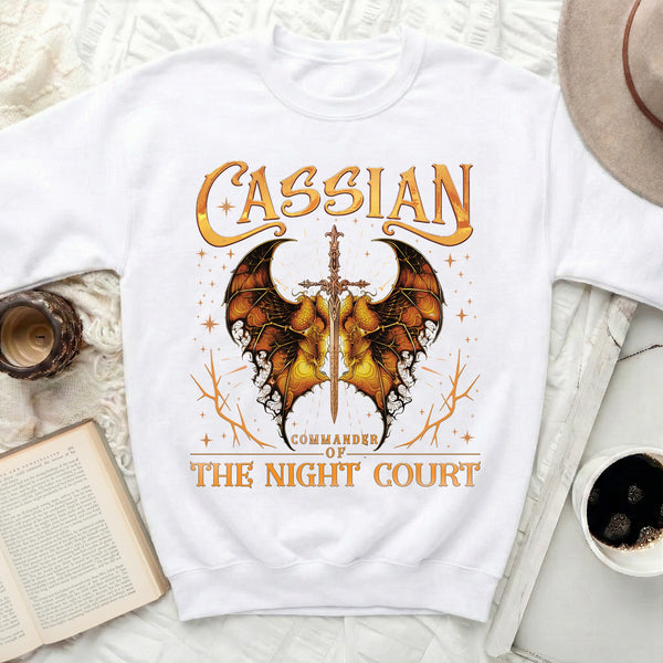 Commander Cassian Sweatshirt in White