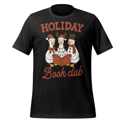 Holiday Book Club Festive T-Shirt for Seasonal Fun