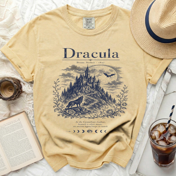 Dracula Stoker Tee in Butter