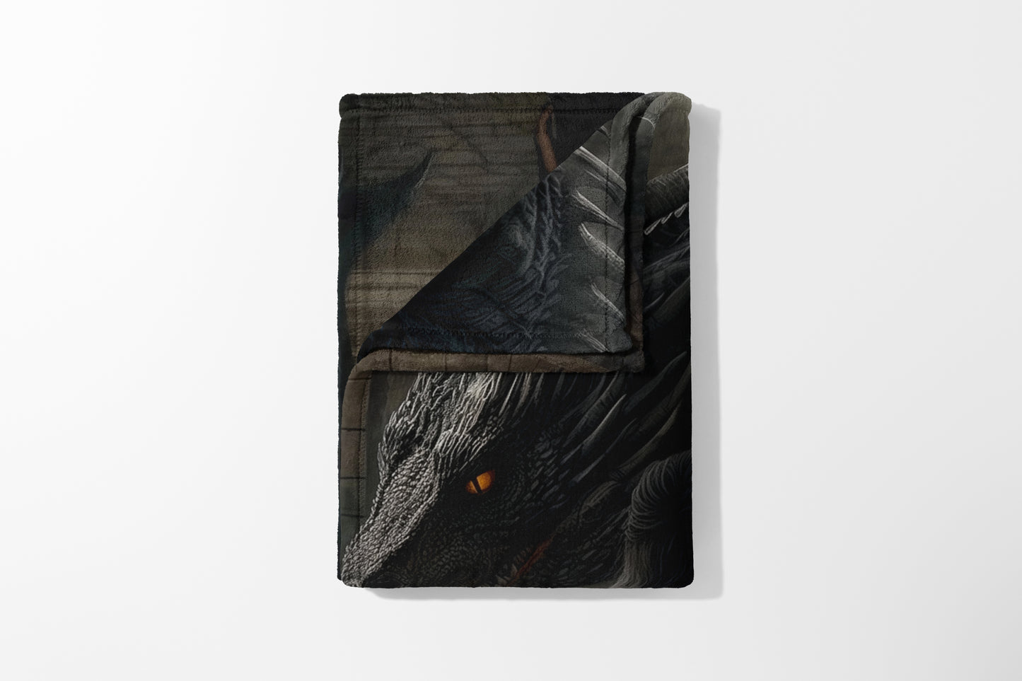 Fierce Dragon Imagery Blanket  Fantasy Themed Item