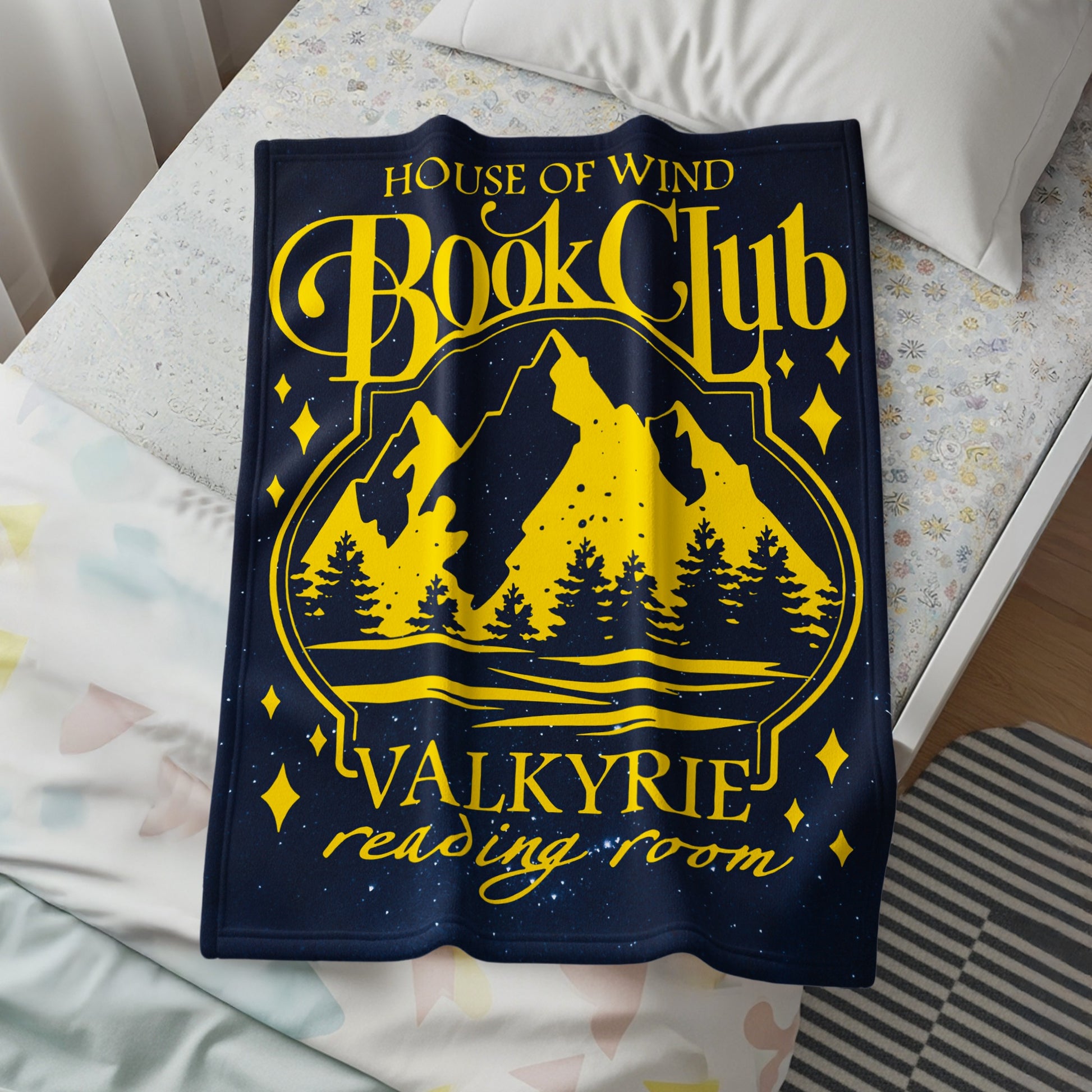 House of Wind Valkyrie Reading Room Book Club Blanket