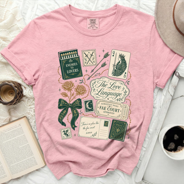 Romantasy Fae Court Tee in Blossom