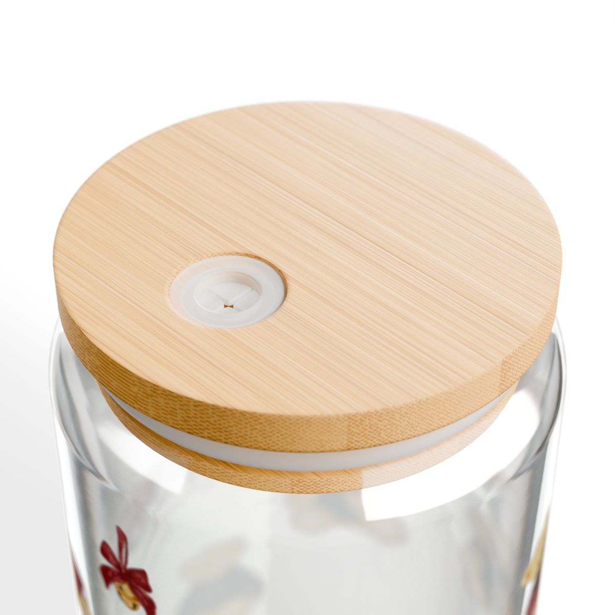 Leakproof Glass Jar with Airtight Bamboo Lid product