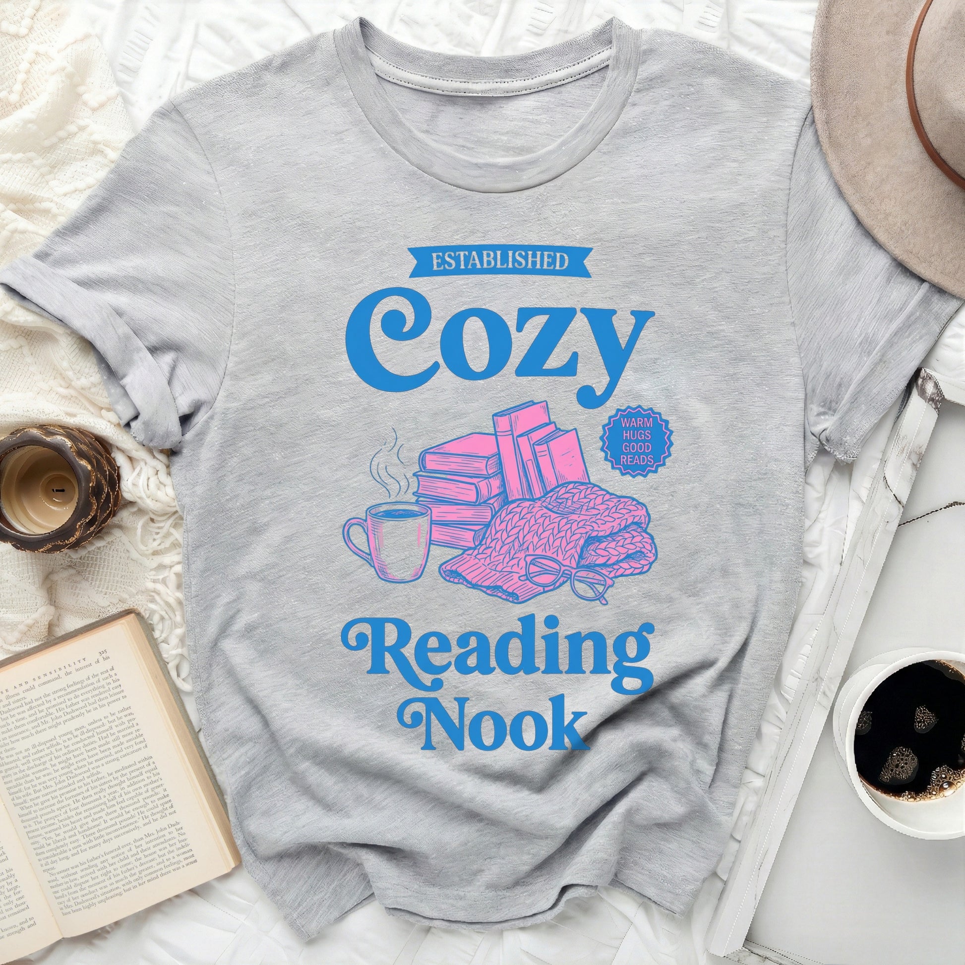 Established Cozy Reading Nook Warm Hugs Good Reads product type

reading nook
cozy reading
book lover
established cozy
warm hugs
good reads
bookworm gift
literature fan
reader apparel
bookish tee
graphic t-shirt
comfort style
hygge inspired
librarian life
quiet time
coffee mug
sweater design
glasses print
aesthetic shirt
relaxing vibe