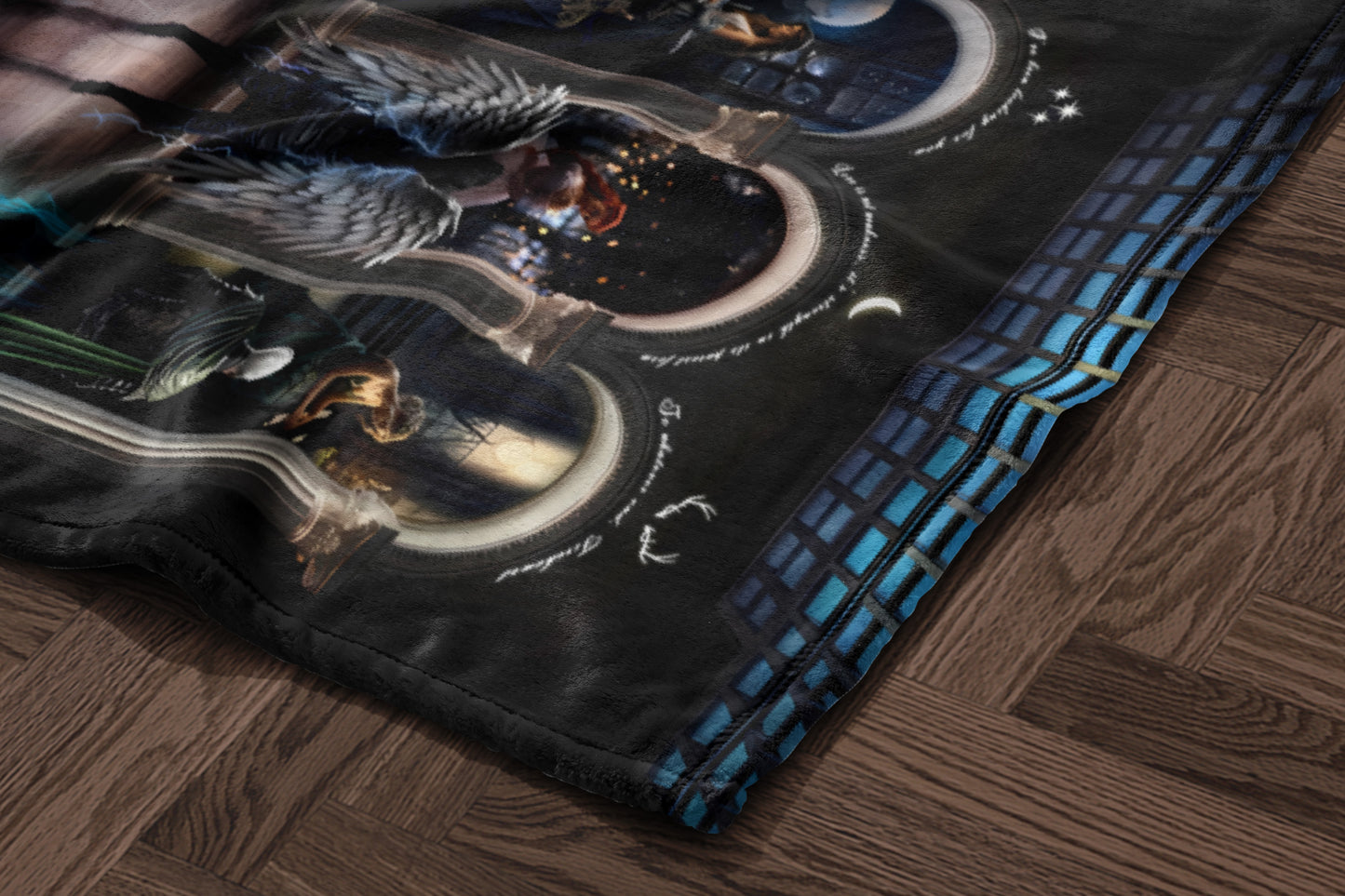 Mesmerizing Fantasy World Design Blanket