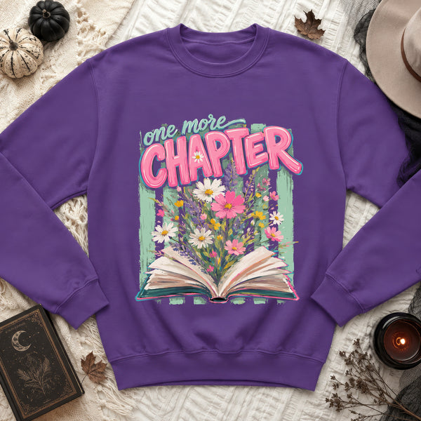 One More Chapter Sweatshirt in Purple