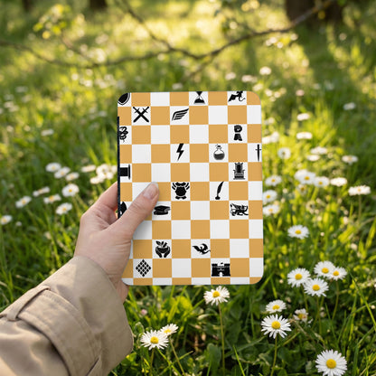 Fantasy RPG Symbols Checkerboard Design product type