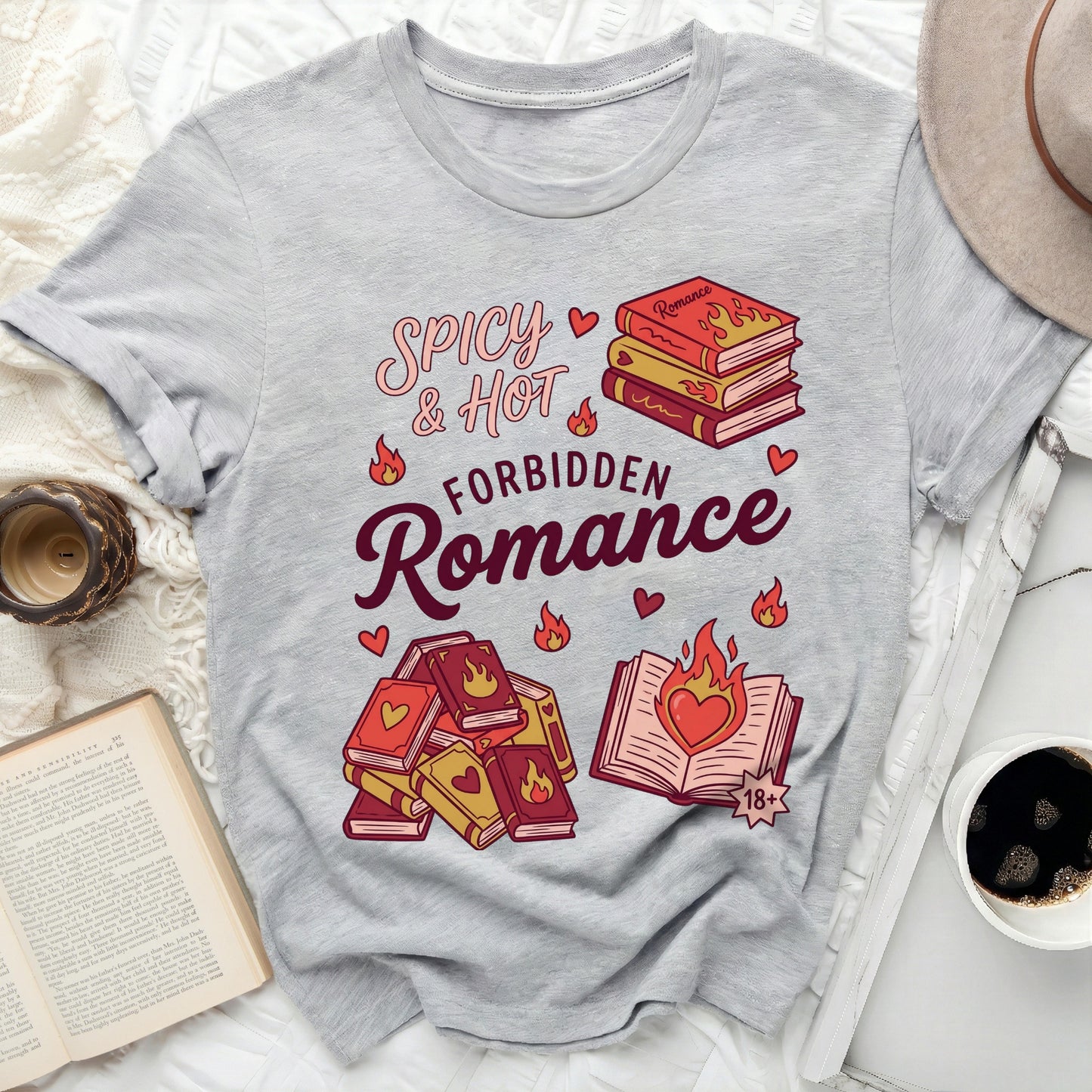 Spicy & Hot Forbidden Romance Books 18+ product type