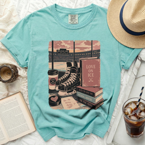 You. Me. Hockey. Always. Tee in Island Reef