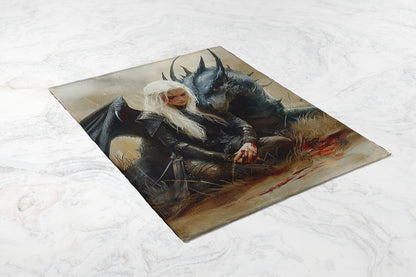 Dragon Companion Fantasy Art Print product