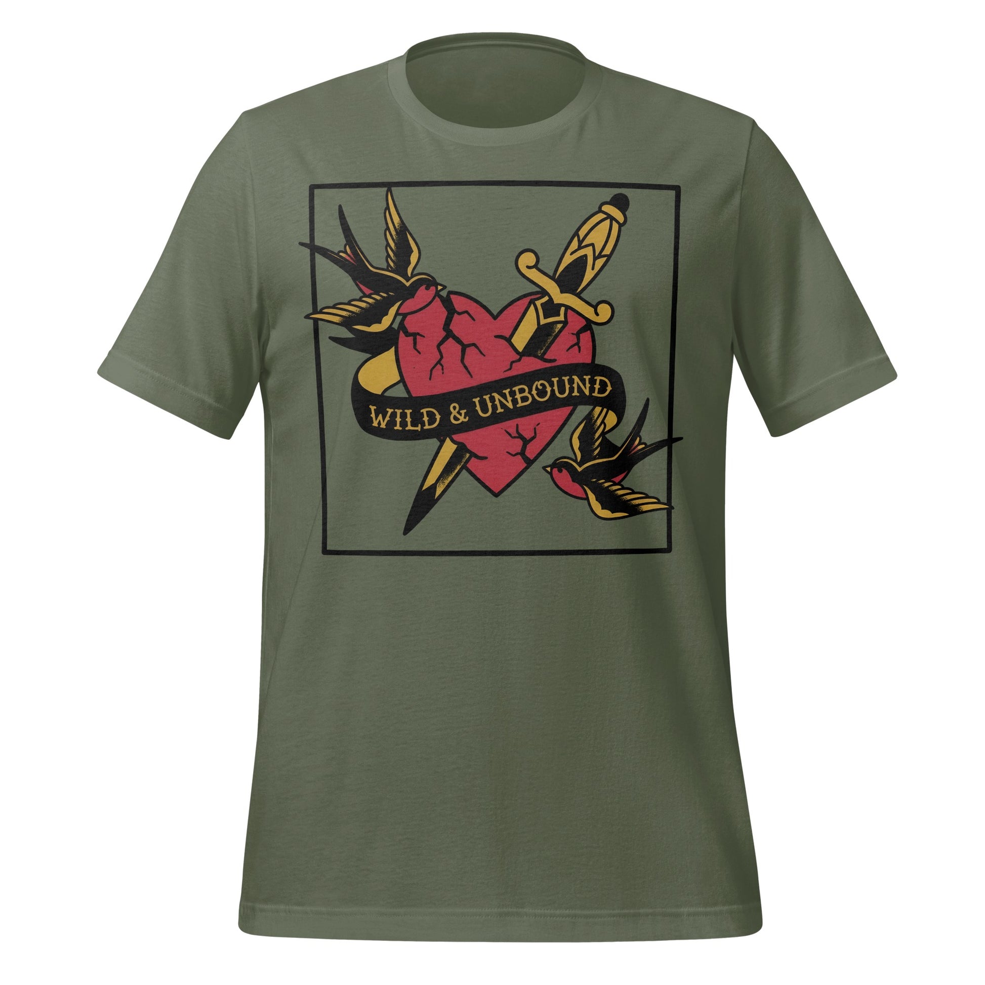 Wild and Unbound Heart Graphic T-Shirt Product