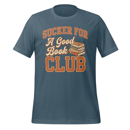 Sucker For A Good Book Club Graphic T-shirt
