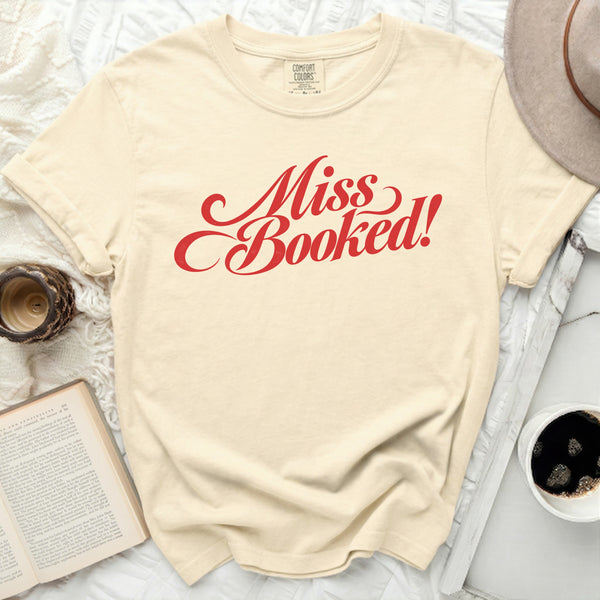 Miss Booked Graphic Tee in Ivory