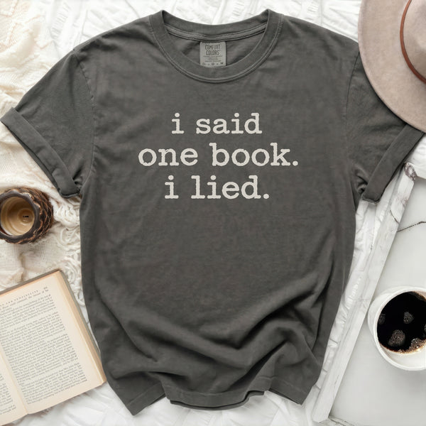 One More Book Tee in Pepper